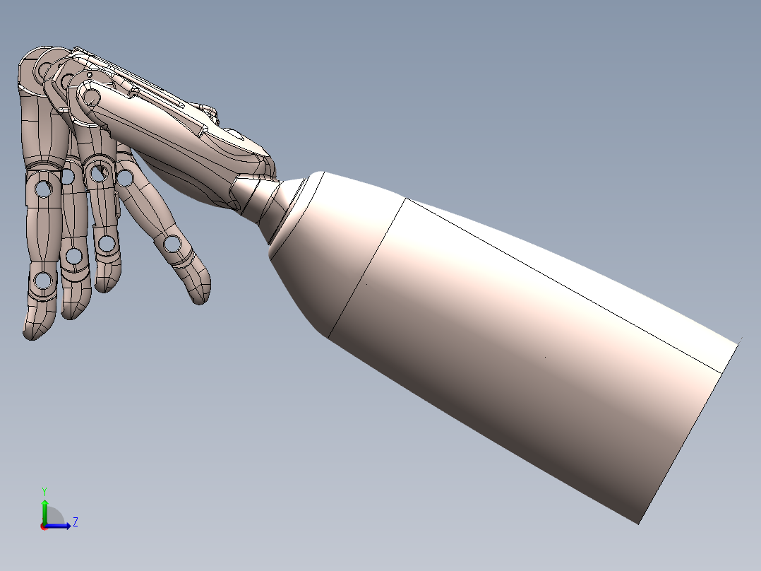 仿生机械手 (55)左视图