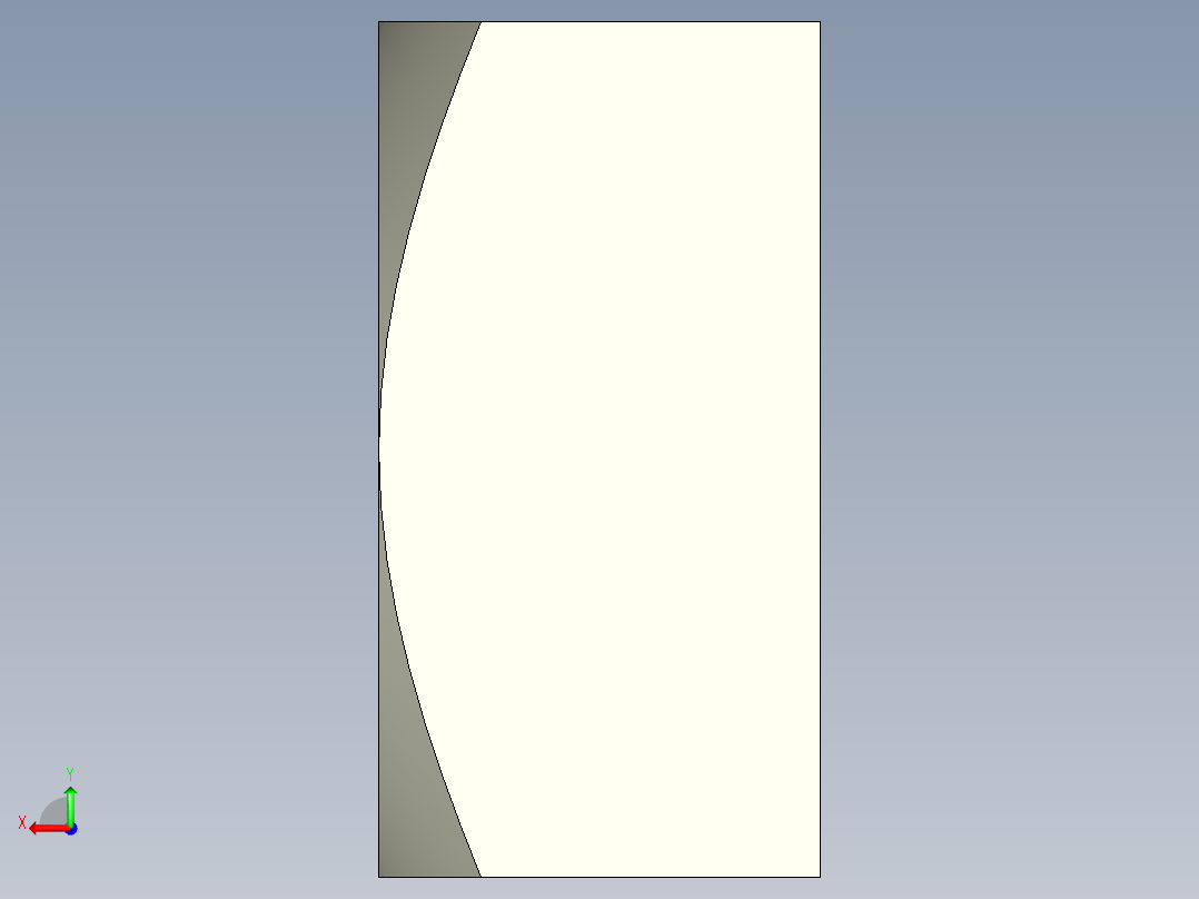 方形螺母后视图