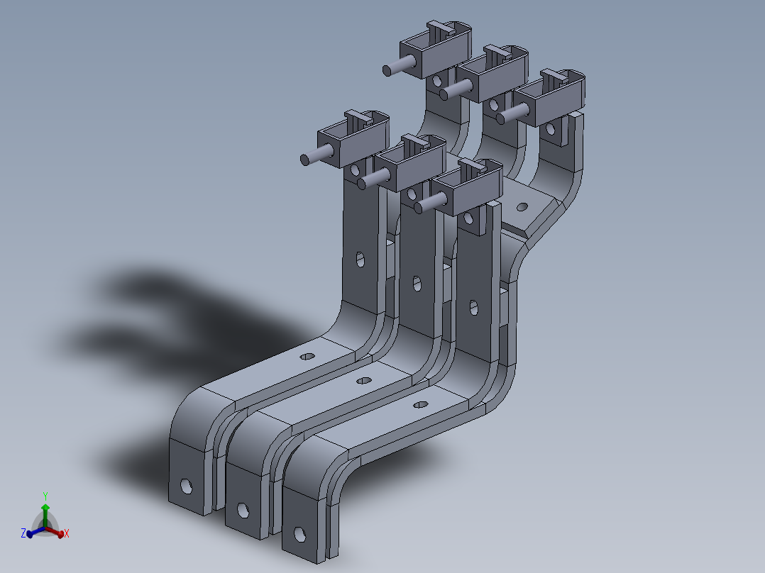 用于 OT630-800 4x150mm2 同相的母线连接