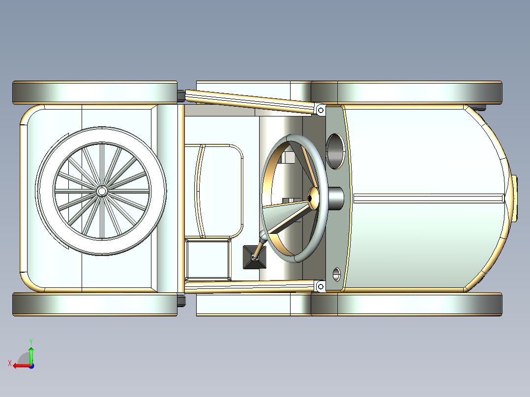 6.老爷车后视图