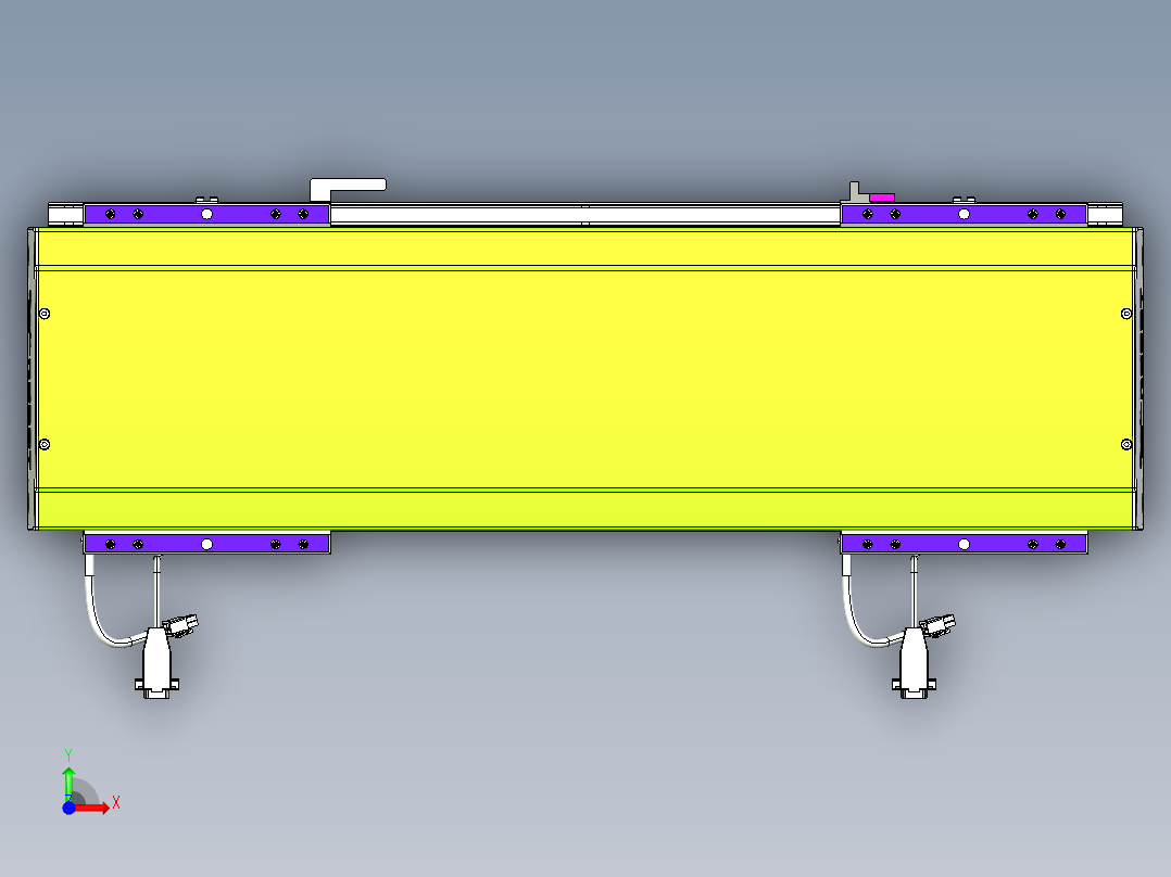 威洛博VL系列3d模型模组2VL22H2Y-S350前视图