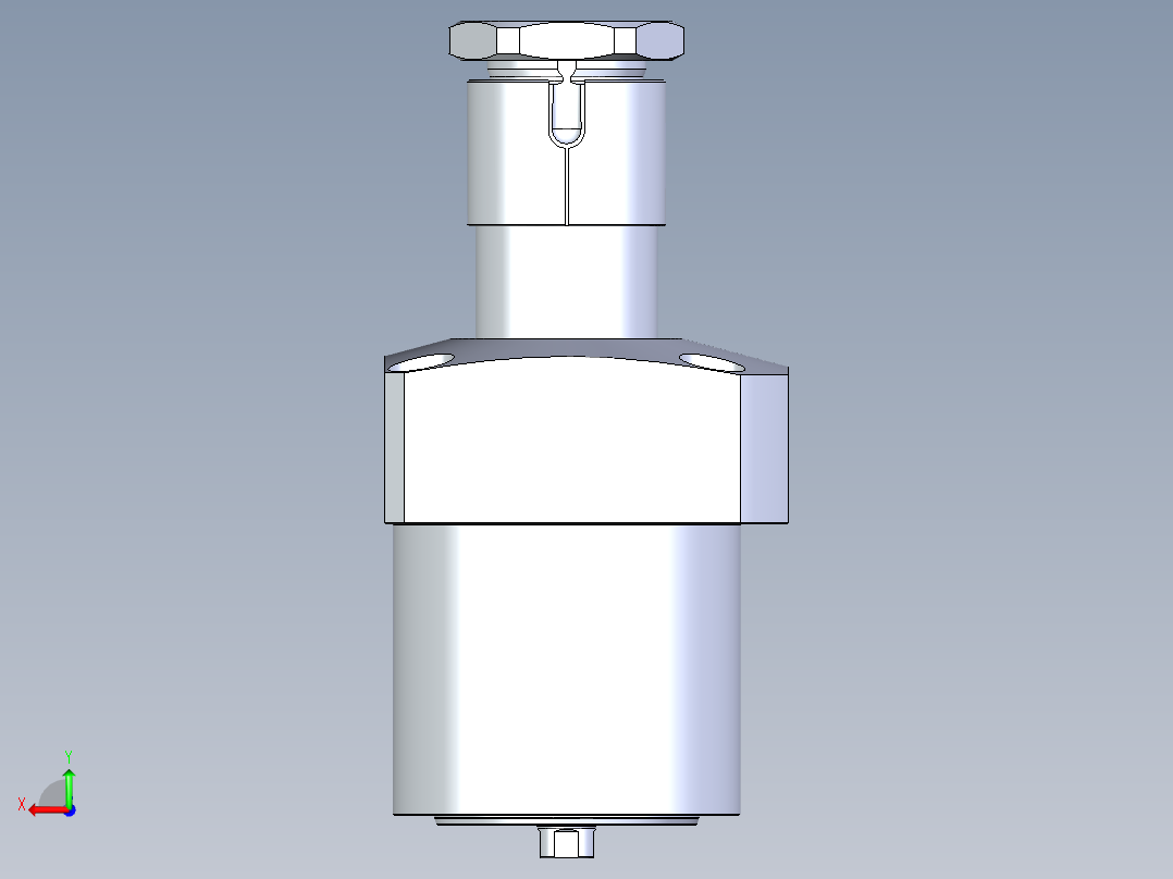 KOSMEKLHA1050-SLD多系列多零件图纸模型后视图