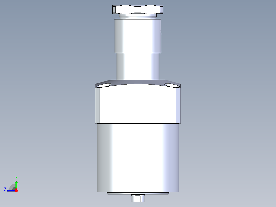 KOSMEKLHA1050-SLD多系列多零件图纸模型右视图