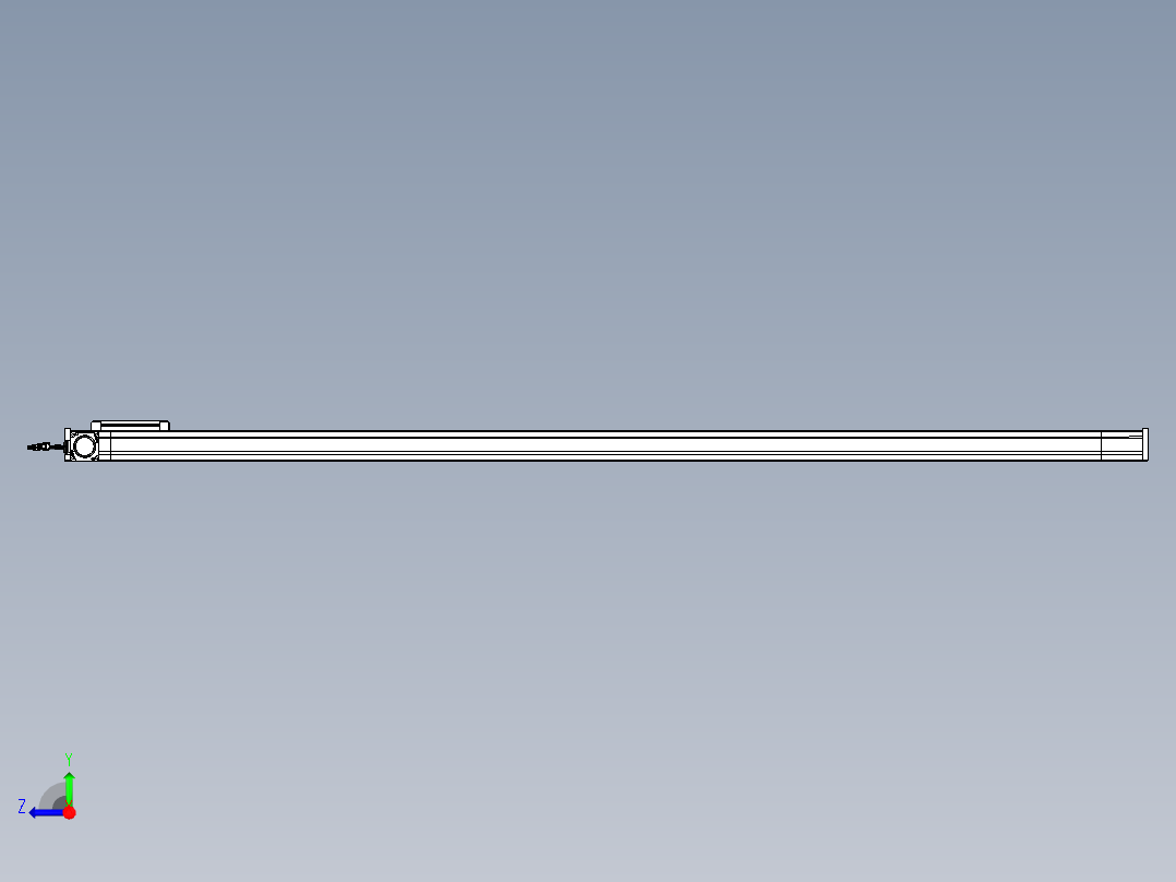 威洛博LB.GB同步带传动--欧规系列LB6A-L130-S2000-BL右视图