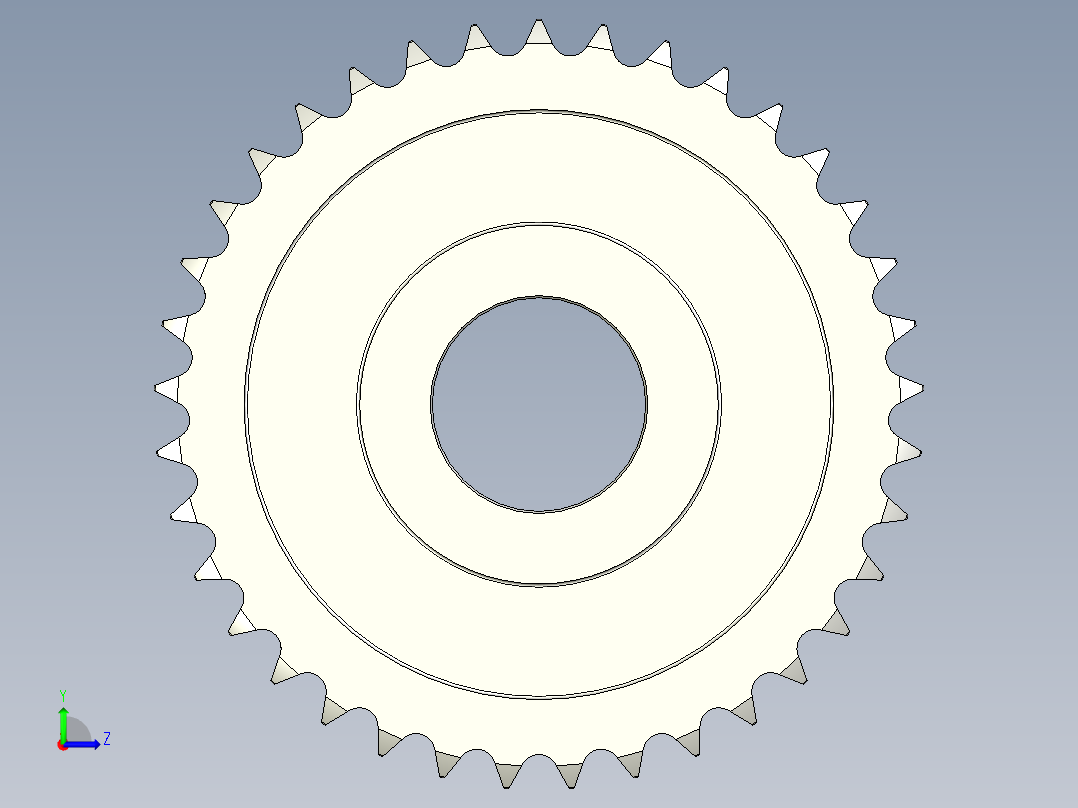 链轮-Sprocket_37-45-10--Y__1_.stp左视图