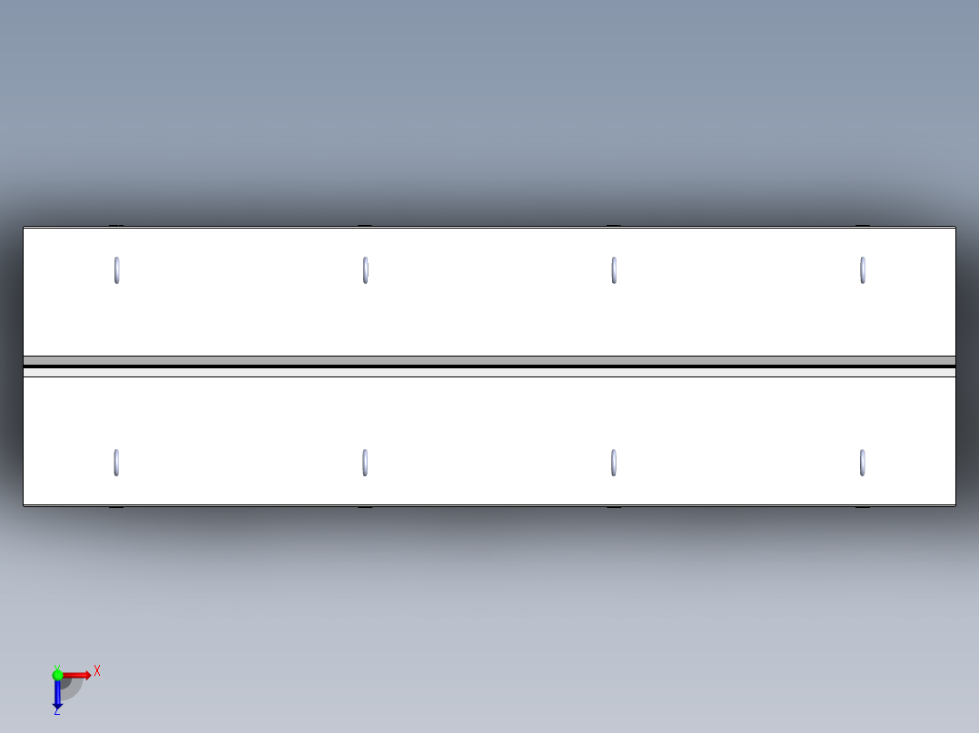 类似于Rolla-V模具，用于无标记弯曲俯视图