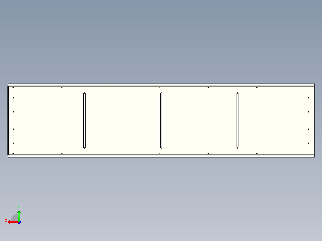成套组装变频机柜后视图