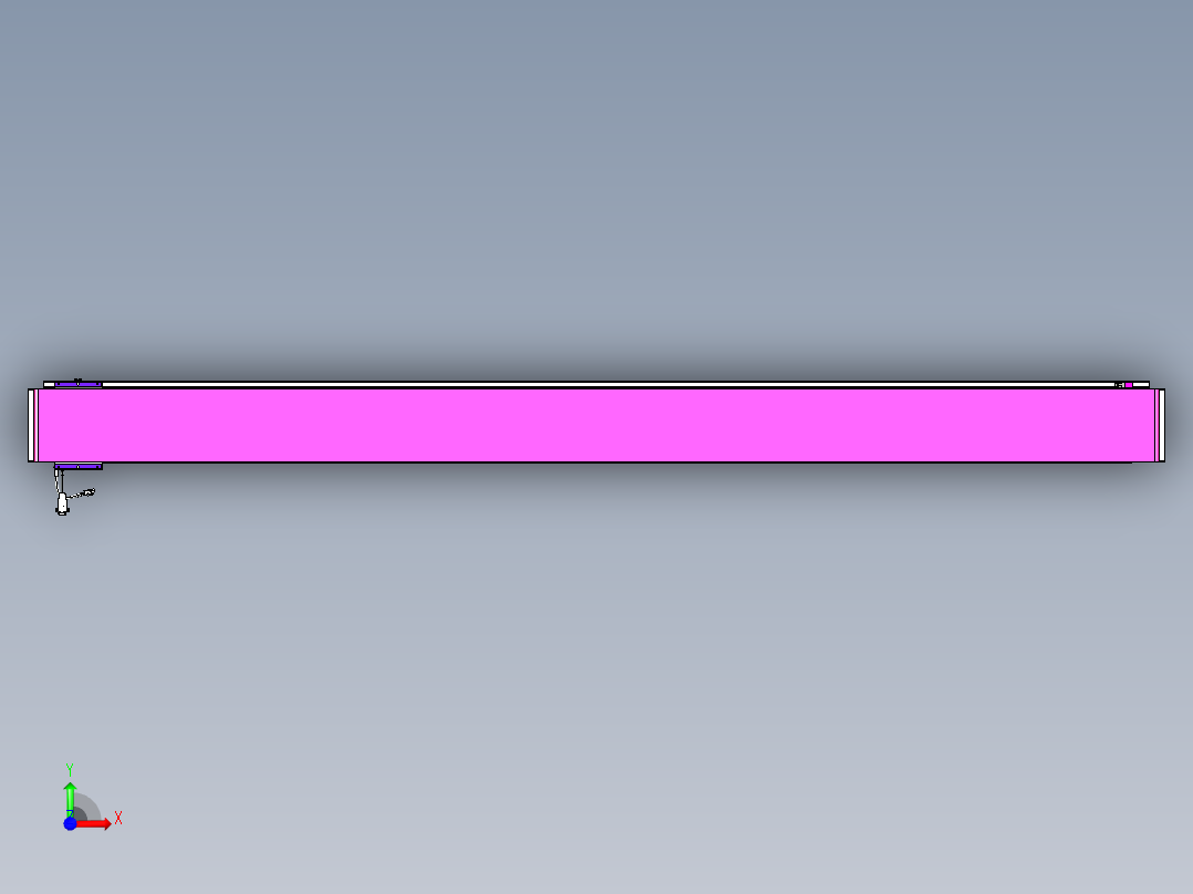 威洛博VL系列3d模型模组VL17E1Y-S2400前视图