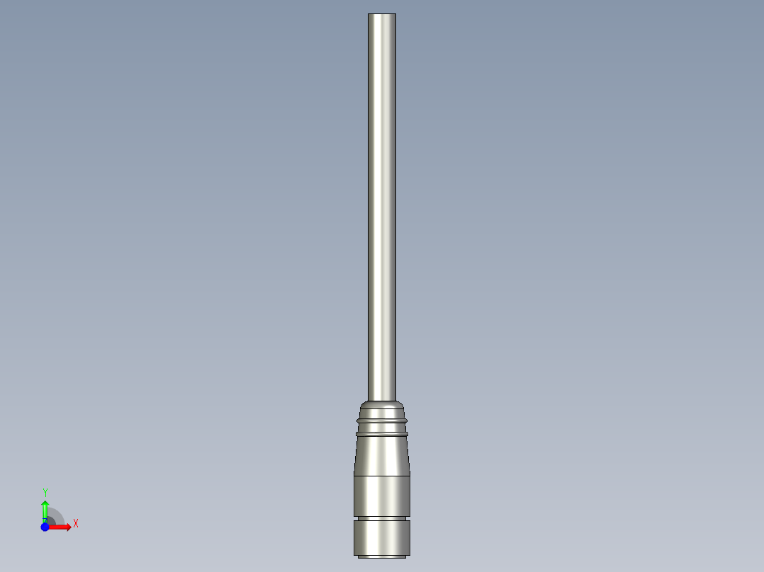 基恩士FS-V33C(P)_cable_kc图纸模型前视图