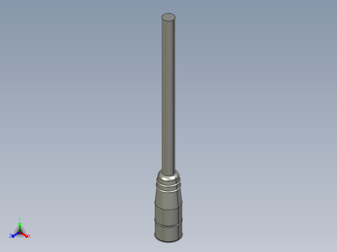 基恩士FS-V33C(P)_cable_kc图纸模型正等轴测图