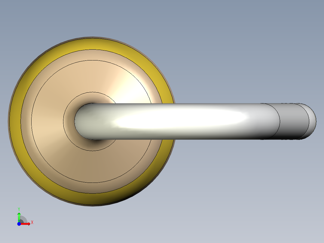 无源元件封装-RES-0.125W-V-CF前视图