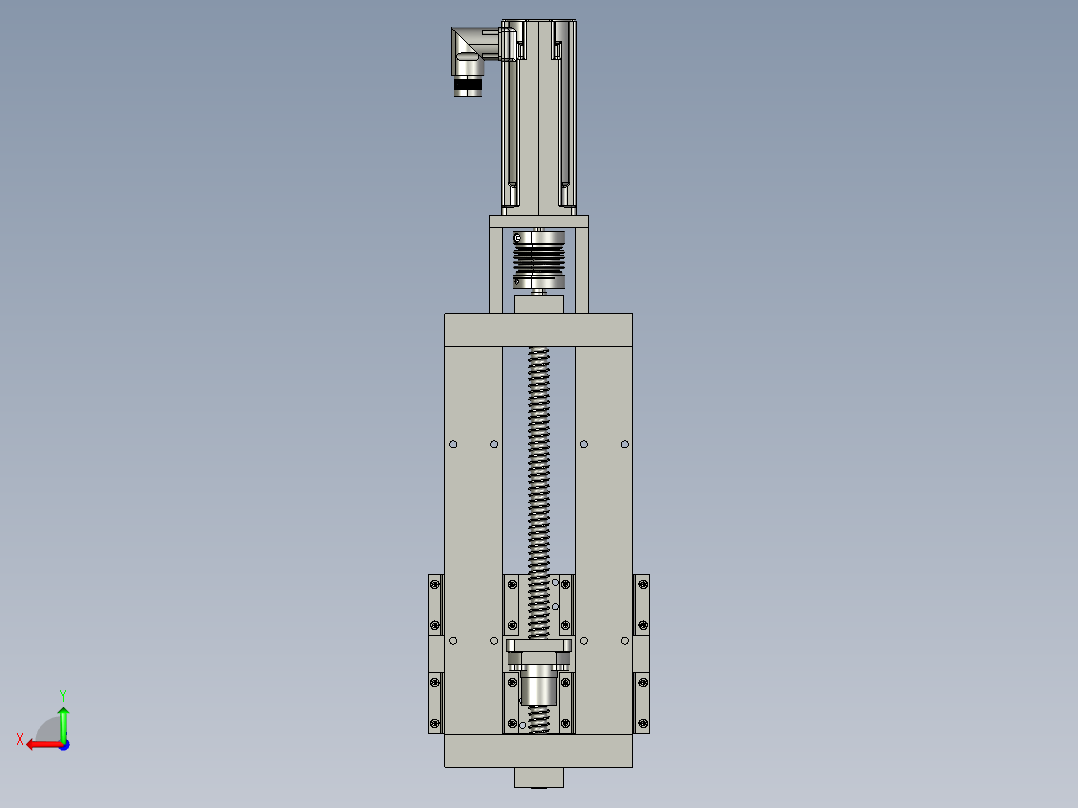 移动平台 带伺服（直径16mm 行程175mm）后视图