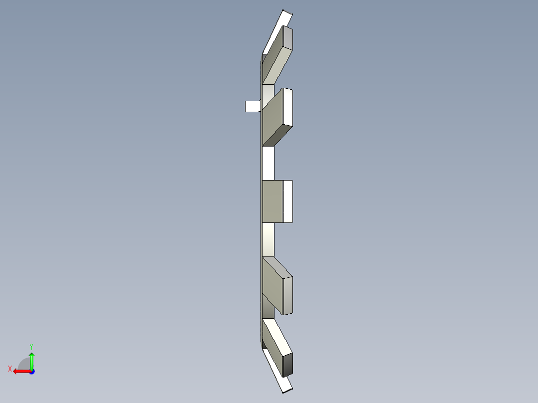 锁紧垫圈后视图