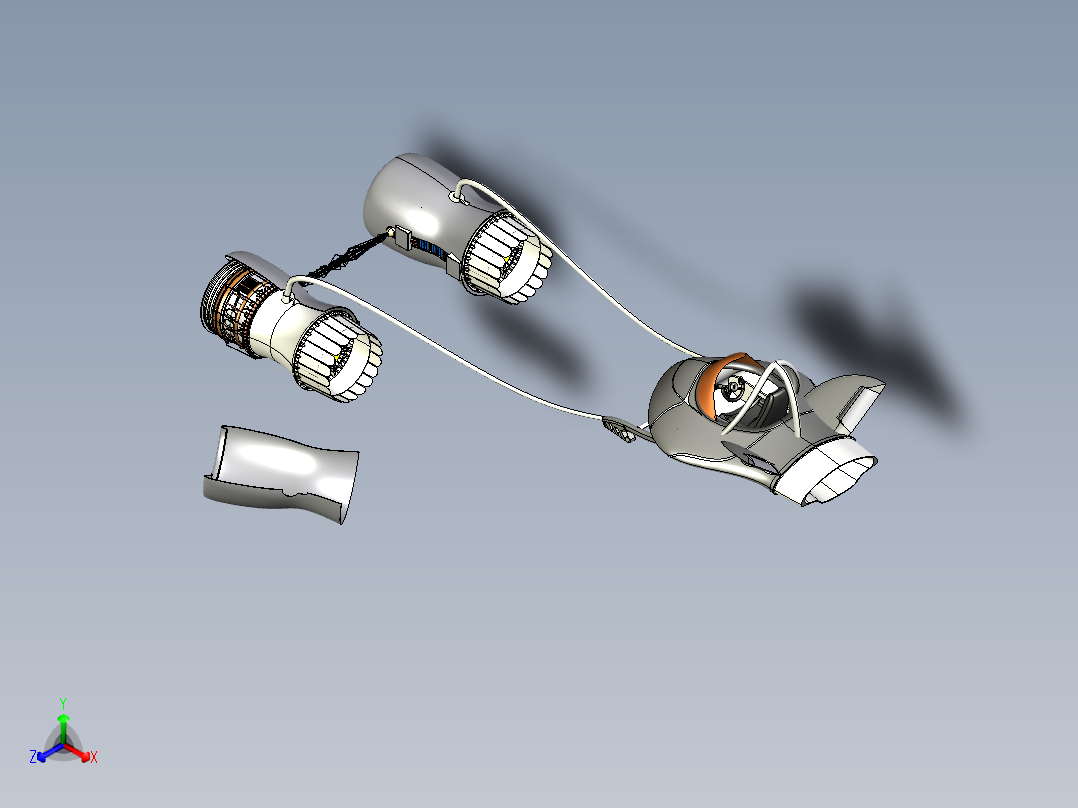 星球大战飞船正等轴测图