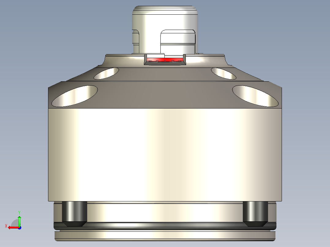 KOSMEKSFA3000-M1A-160多系列多零件图纸模型多系列多零件图纸模型后视图