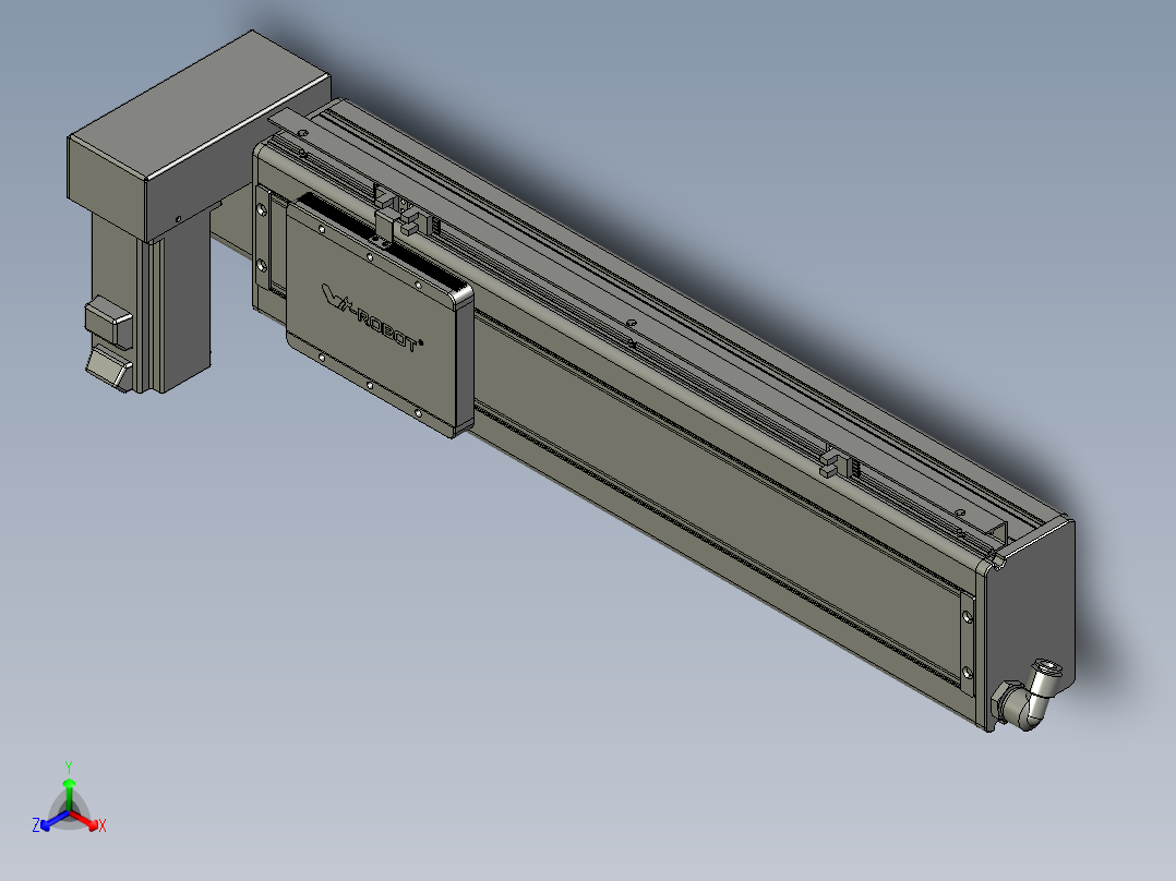 威洛博VBC12-S350-BRU-P40正等轴测图