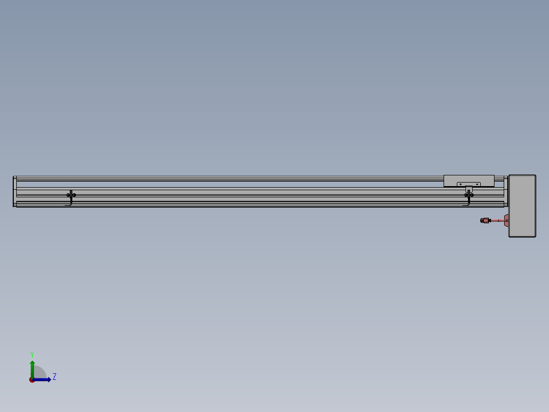 精密模组MT170-L125-1200-LD-M75-C4左视图