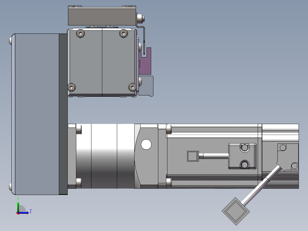 欧规同步带GTB65-LD-400W左视图