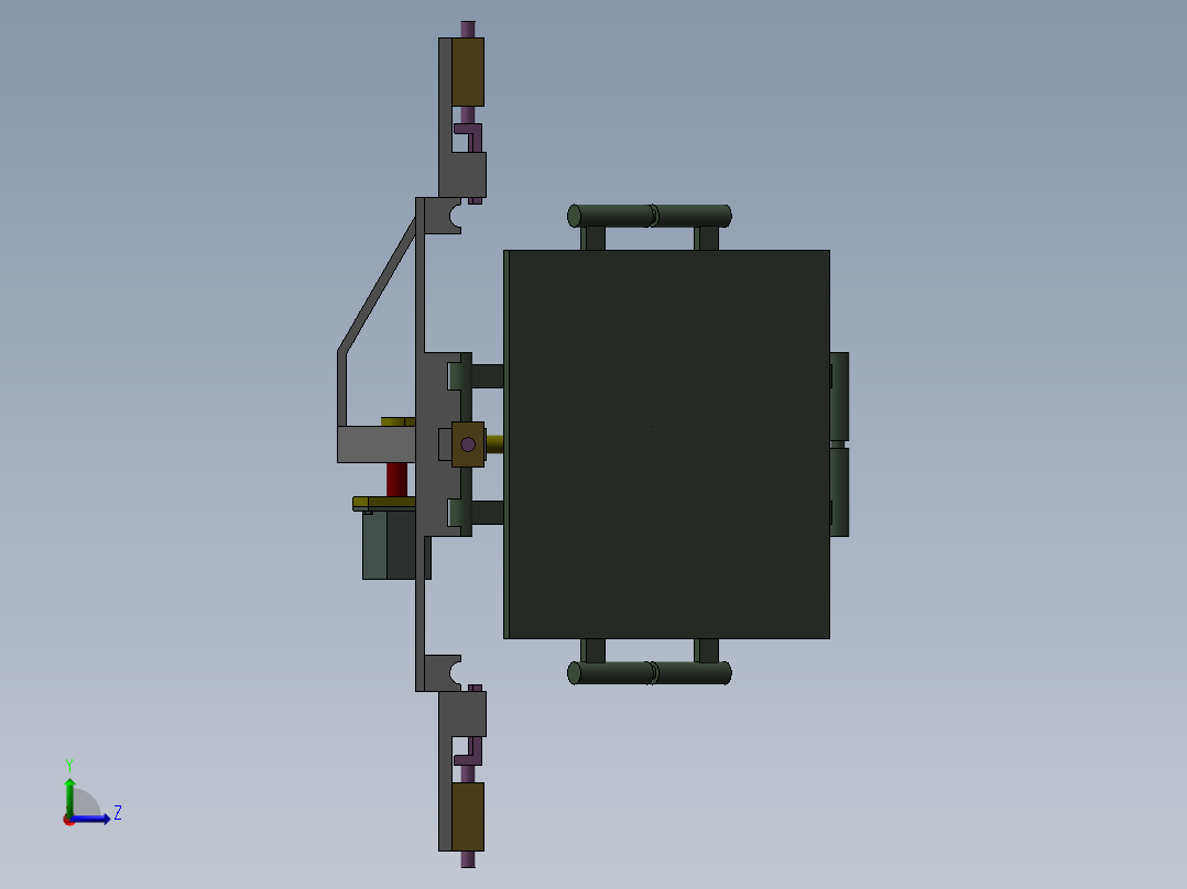 四方向翻转机构1372593==30左视图