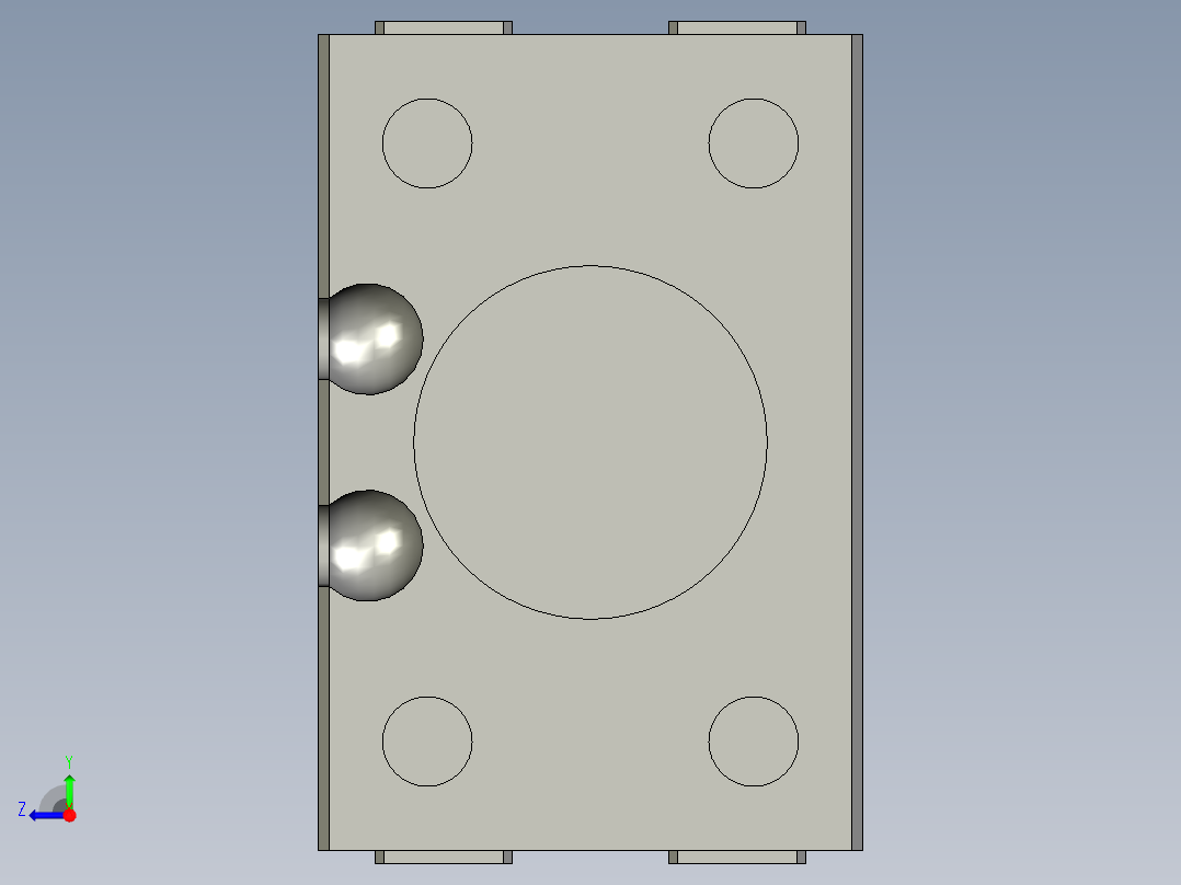 普通气爪PH04-12右视图