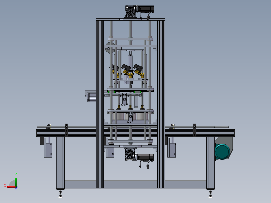 食用菌菌种接种机200后视图