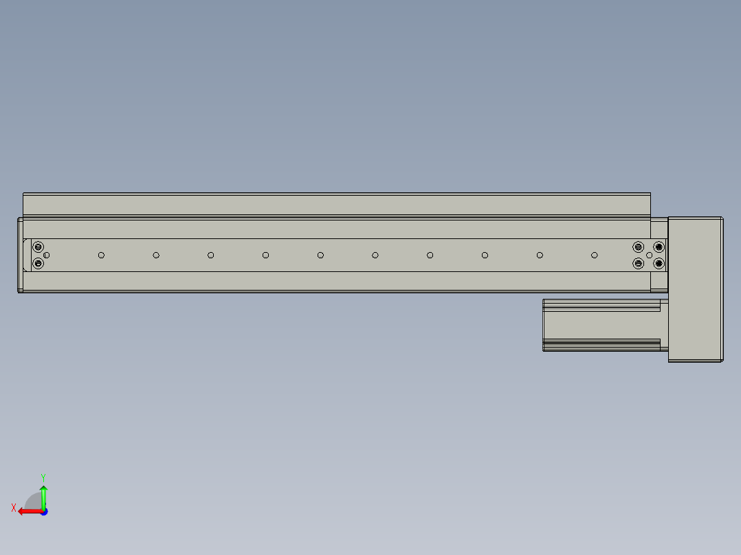 VF丝杆传动-一般环境VT5-S320-BL后视图