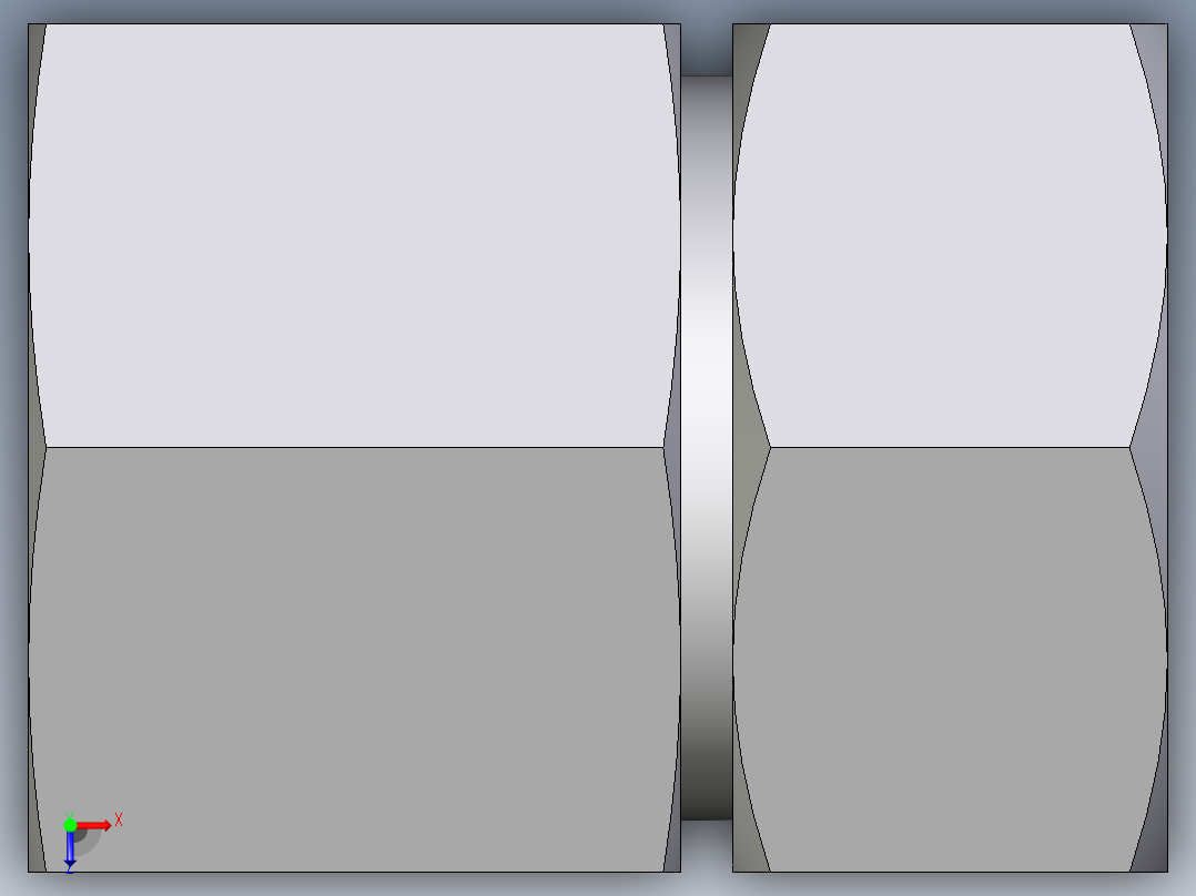 卡套式工业通用硬管接头EO_Swivel_connector_GAI28ZLR71俯视图
