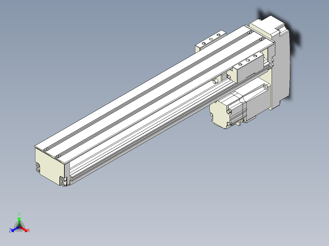 钢基模组-TPA-KNR-6005C-400A1-MP-H1S0正等轴测图