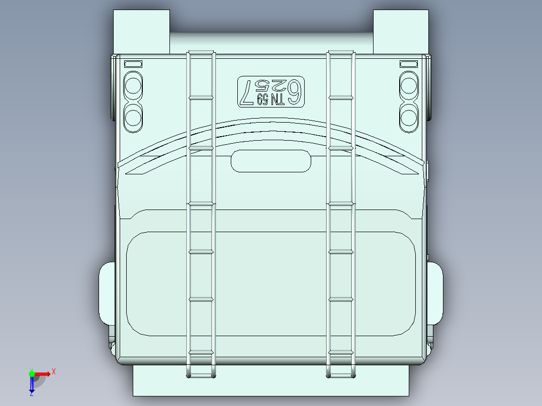 汽车2 (11)俯视图