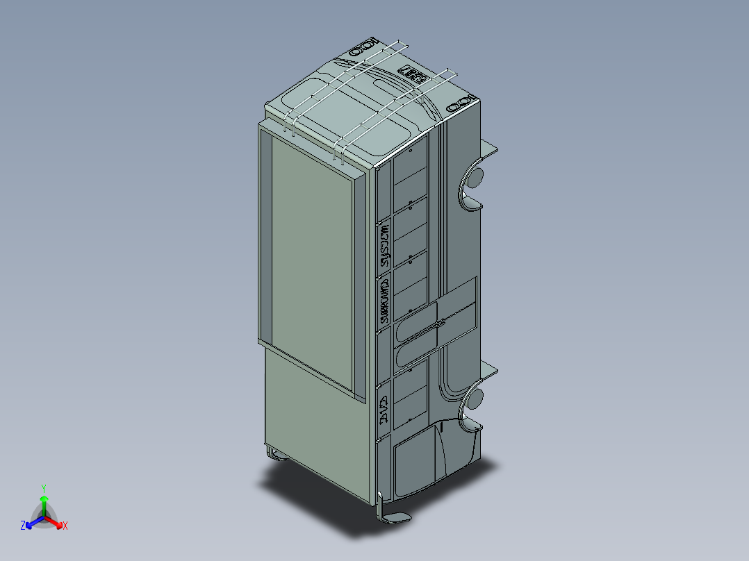 汽车2 (11)正等轴测图