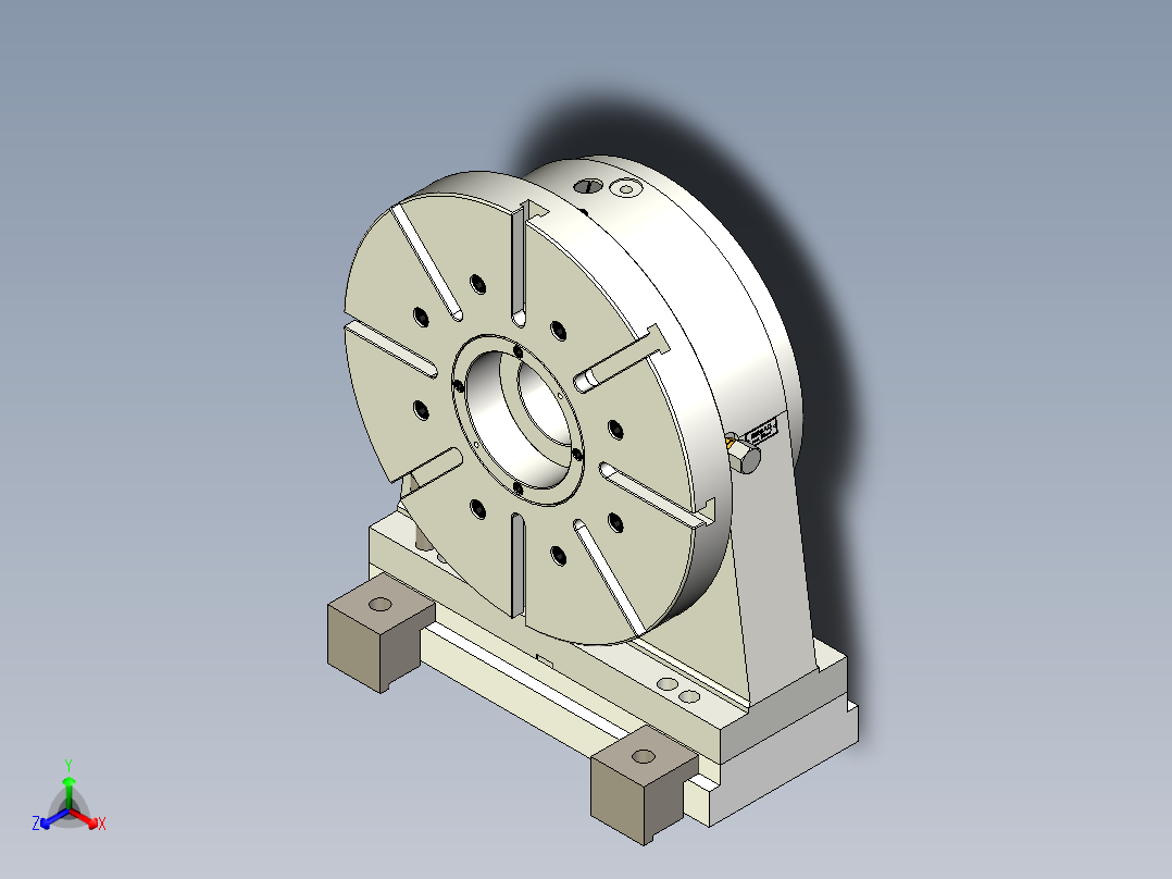 HR050EX-A0(四轴转台)外型圖