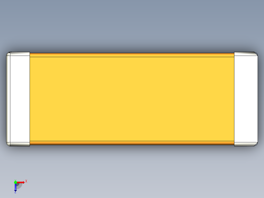 元器件3D封装C1206_12037俯视图