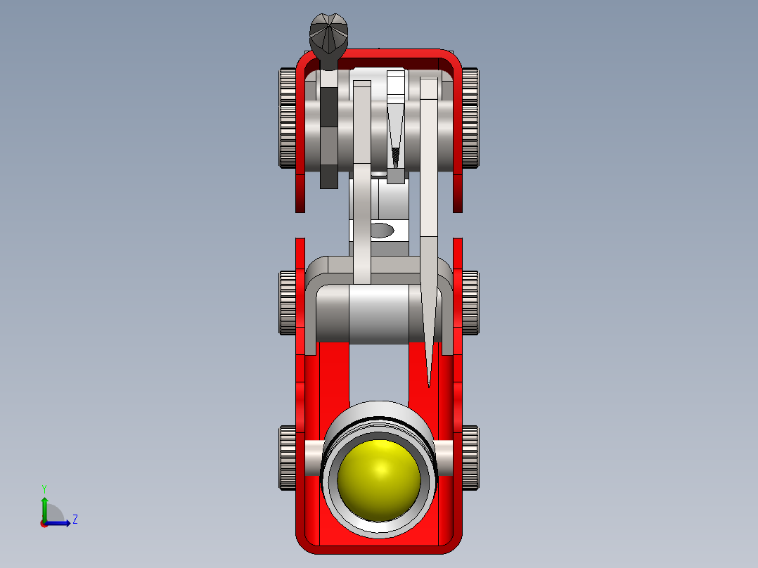 钳子 (36)左视图