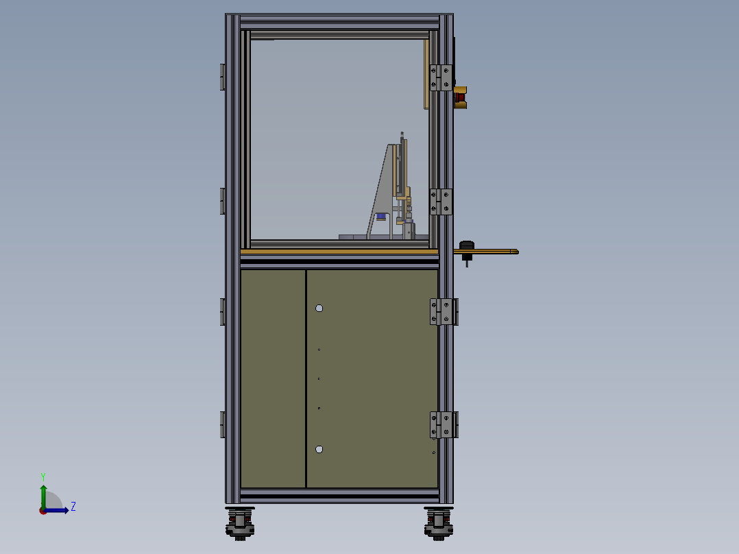 Co2清洗与测试机sw18可编辑左视图