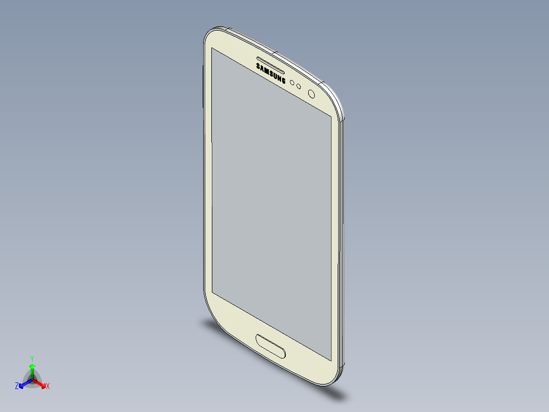 solidworks <span style='color: red'>三星</span><span style='color: red'>S3</span>手机模型