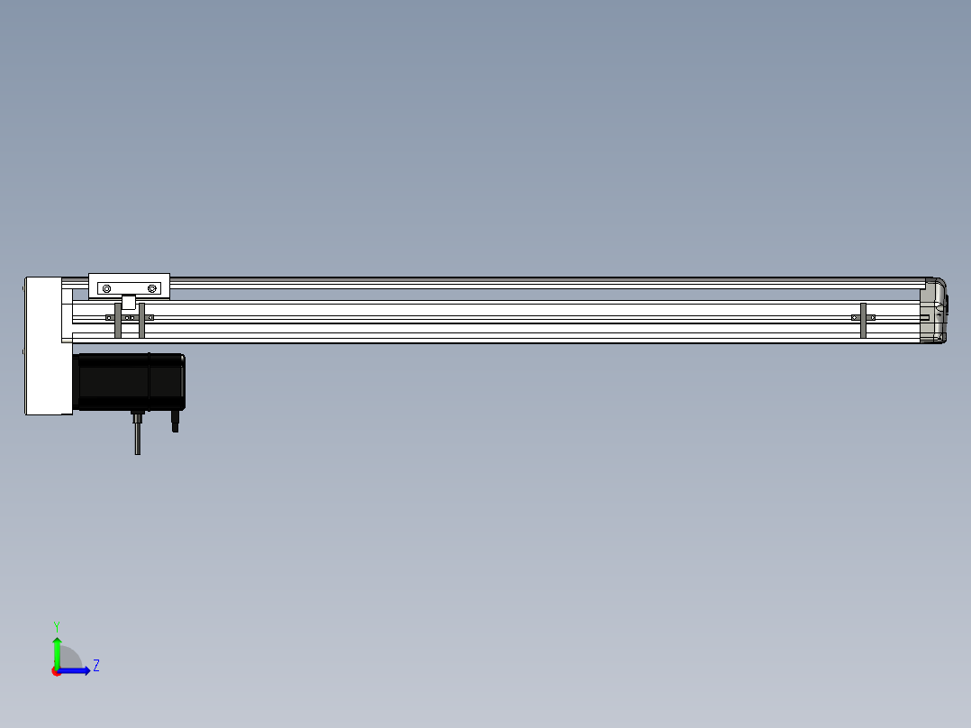 Toyo东佑达直线模组-ETH13-800-BM-400W左视图