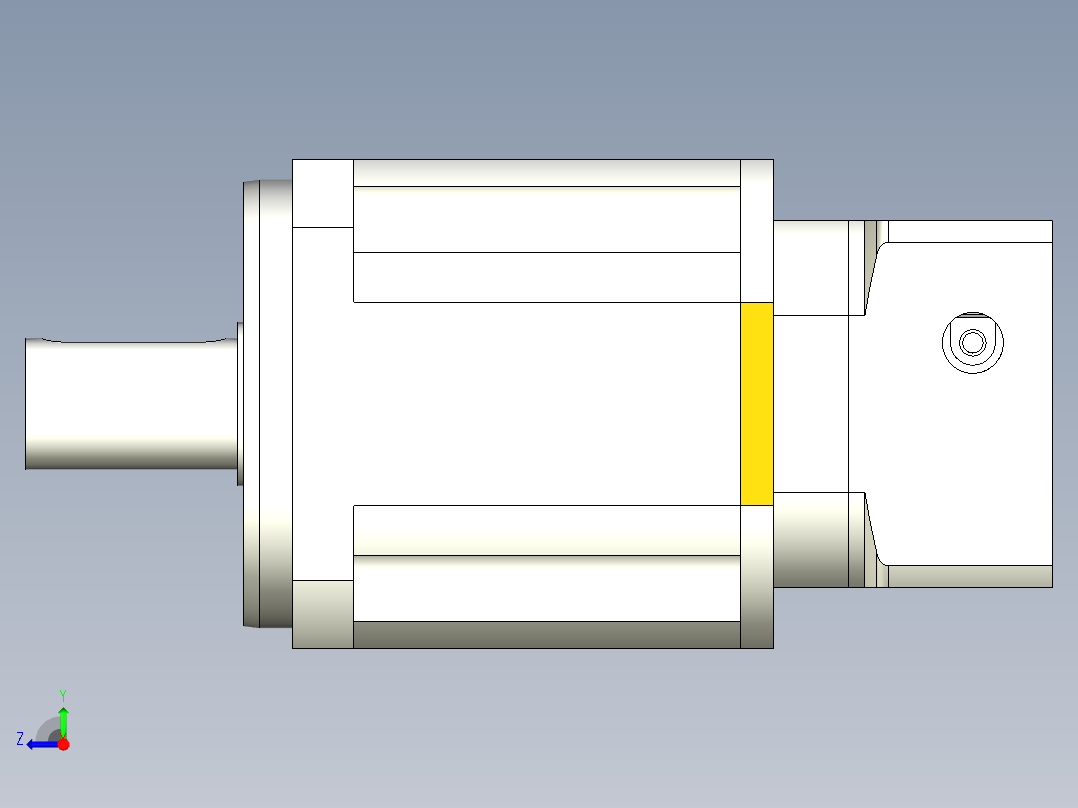 直齿PLX120-L3 19-70-90-M5.stp右视图