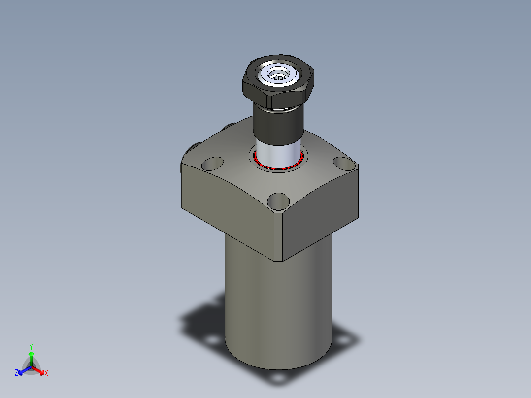 KOSMEKLHS0360-CL多系列多零件图纸模型正等轴测图