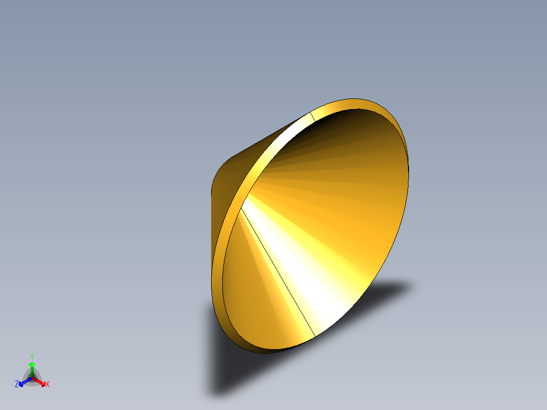 扩口式工业通用硬管接头Copper Flare Gasket 2GF-10正等轴测图