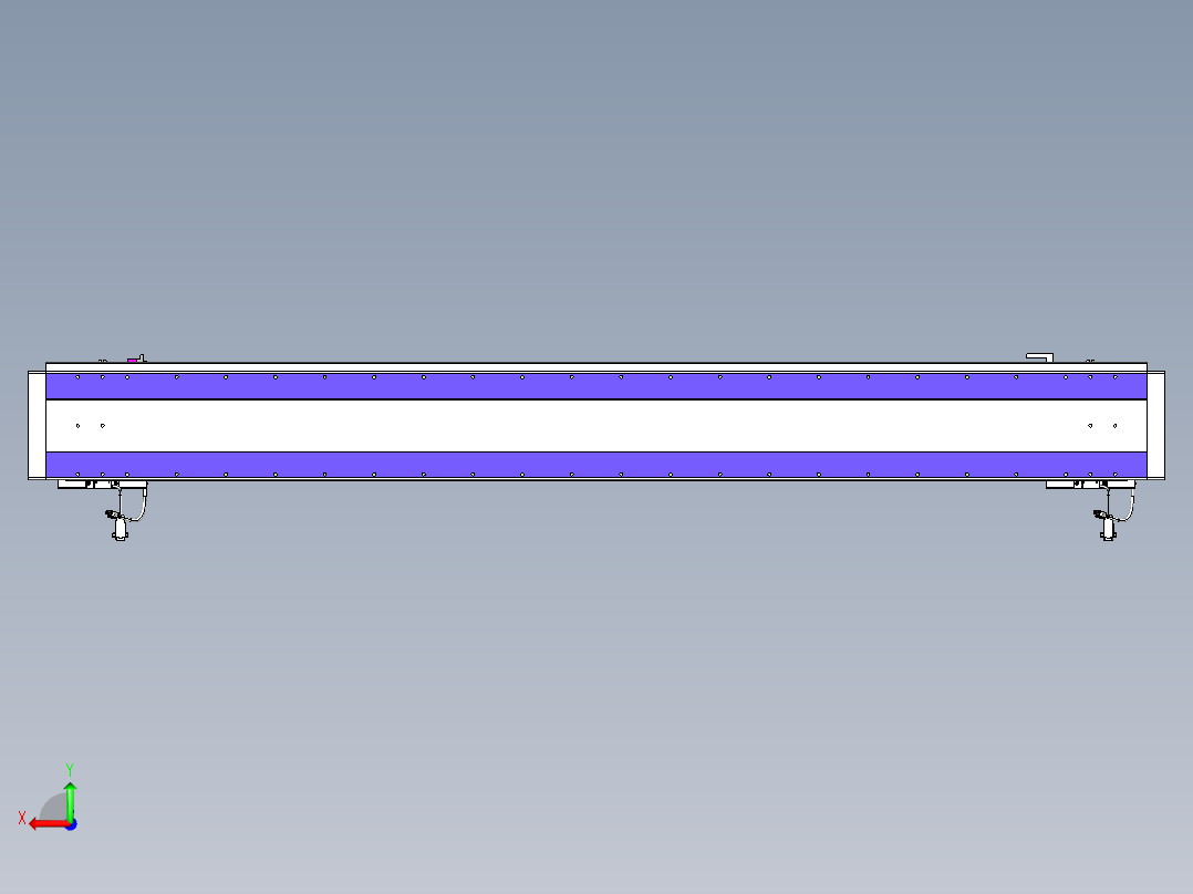 威洛博VL系列3d模型模组2VL22H2Y-S1800后视图