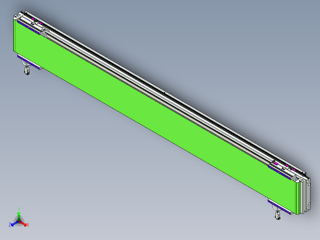 威洛博VL系列3d模型模组2VL22H2Y-S1800正等轴测图