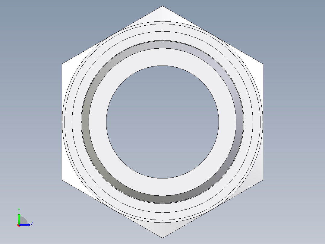 卡套式工业通用硬管接头EO_Standpipe_connector_EVGE28LMEDCF左视图