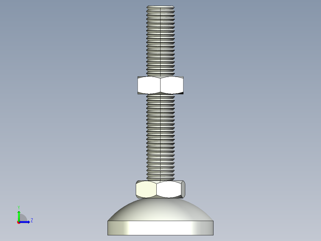 型材-KJN M8 _0 HINGED FOOT 3842502257左视图