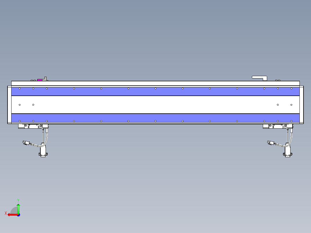 威洛博VL系列3d模型模组2VL14S1Y-S750后视图