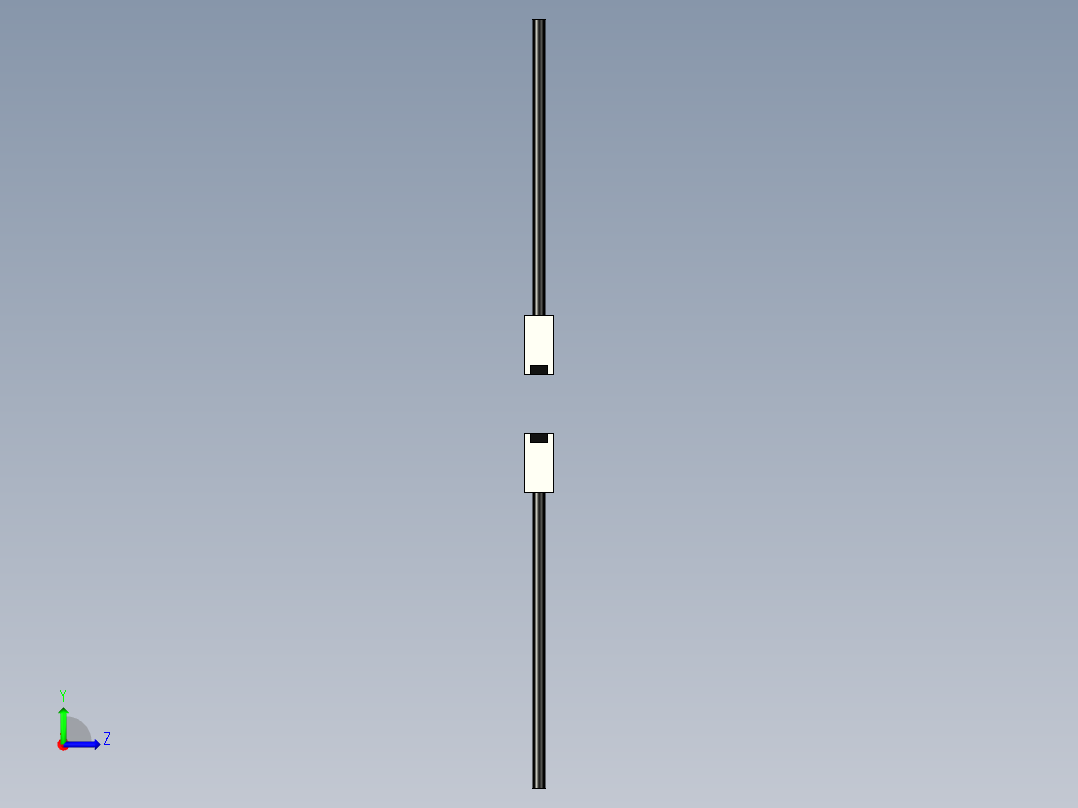 矩阵光纤_对射型FT-S10左视图