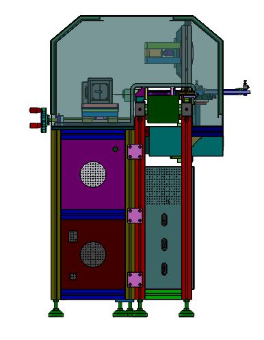 全自动轴承打标设备（sw17可编辑+工程图+bom）