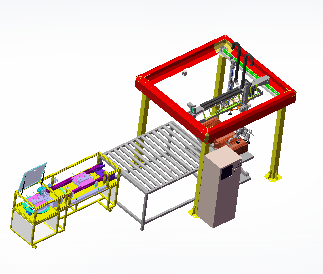 电子物料自动检测生产线sw17
