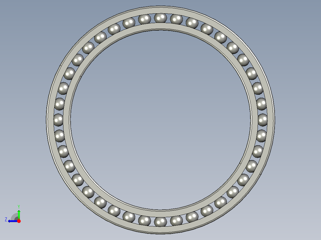 深沟球轴承61822右视图
