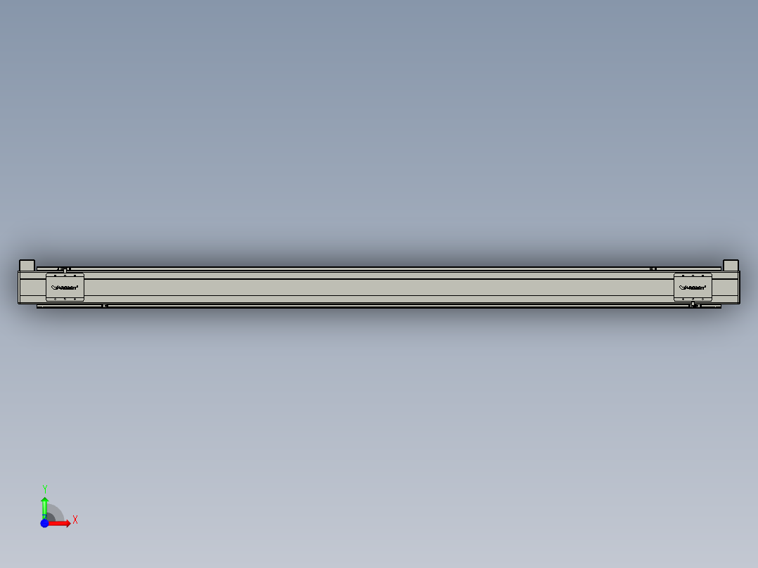 威洛博双电机滑台-VBC14S2-L50-S2500-BD-P40-C6前视图