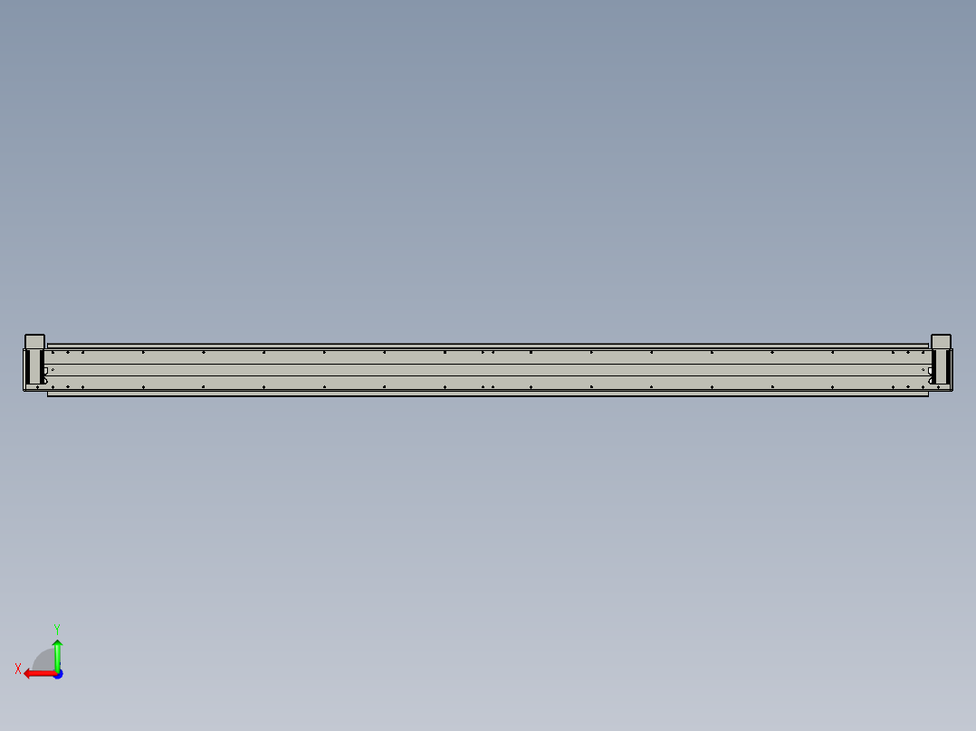 威洛博双电机滑台-VBC14S2-L50-S2500-BD-P40-C6后视图
